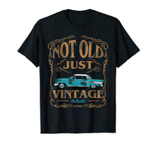 Load image into Gallery viewer, Not Old Just Vintage American Classic Car Birthday Tshirt
