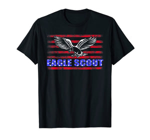 Funny Eagle Flag Scout Tshirt