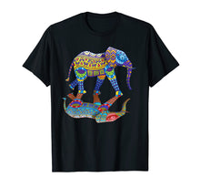 Load image into Gallery viewer, Colorful Indian Elephant T-shirt Spring Color Festival Gift

