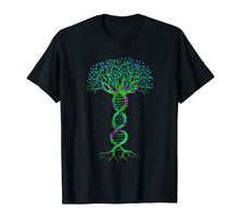 Load image into Gallery viewer, DNA Tree of Life Genetics Colorful Biology Science T-Shirt
