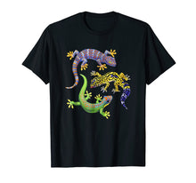 Load image into Gallery viewer, Cute Gecko TShirt Wildlife Lizard
