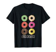 Load image into Gallery viewer, Funny Donut Six Pack Muscle T Shirt
