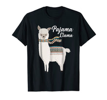 Load image into Gallery viewer, Cute Pajama Llama Bed Time T-Shirt Llama Pajama
