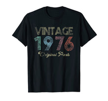 Load image into Gallery viewer, Vintage 1976 T-Shirt Retro 70's-43rd Birthday T-shirt
