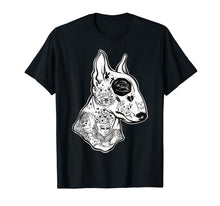 Load image into Gallery viewer, Inked Bull Terrier TShirt - Old School Tattoo Funny Dog Tee
