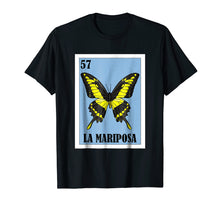Load image into Gallery viewer, Loteria Shirts - La Mariposa T Shirt Butterfly T-shirt
