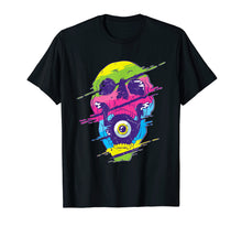 Load image into Gallery viewer, EDM Trippy Rave Skull tshirt Dance Rave Music Festival Shirt
