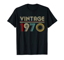 Load image into Gallery viewer, 49th Birthday Gift Classic 1970 Shirt Vintage Men Women
