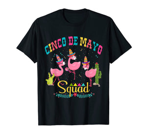 Cinco de Mayo Squad Shirt Flamingo Mamacita squad Shirts