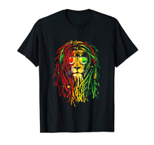 Load image into Gallery viewer, Reggae Music lovers tshirt, Jamaican royal lion t-shirt
