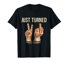 Load image into Gallery viewer, Just Turned 21 T-shirt (21 birthday gifts)
