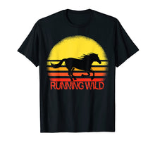 Load image into Gallery viewer, Horse Lover t shirt; Horse Running Wild t s shirt;
