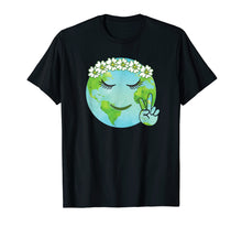 Load image into Gallery viewer, Flower Crown Mother Earth - Earth Day T Shirt
