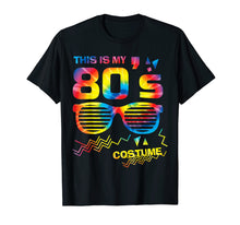 Load image into Gallery viewer, This Is My 80's Costume Party Shirt | Colorful Tie Dye Gift
