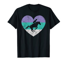 Load image into Gallery viewer, Show Jumping Horse Gift Shirt For Women &amp; Girls Retro Cute
