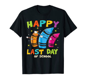 Happy Last Day Of School Cute Teacher Student Gift Shirt