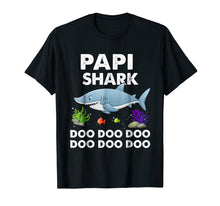 Load image into Gallery viewer, Papi Shark T-shirt Doo Doo Doo - Father's Day Gift Tee
