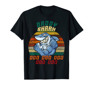 Daddy Shark T-shirt Doo Doo Doo Gifts for Father Dad