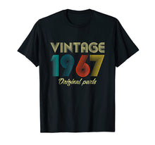 Load image into Gallery viewer, Vintage 1967 T-Shirt Retro 52th Birthday Gift Shirt

