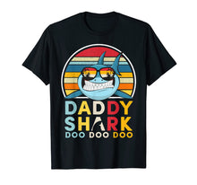 Load image into Gallery viewer, Daddy Shark T-Shirt Gift For Dad

