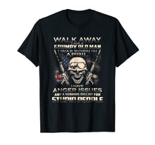 Load image into Gallery viewer, I&#39;m A Grumpy Old Man Born In April Tee Veteran&#39;s Day Gift
