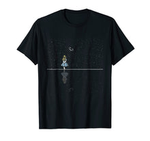 Load image into Gallery viewer, Alice In Wonderland Starry Night Vintage T Shirt Design
