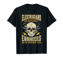 Load image into Gallery viewer, Electrician Funny Humor Occupation T-Shirt Electricians
