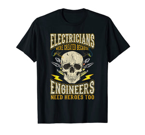 Electrician Funny Humor Occupation T-Shirt Electricians