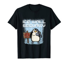 Load image into Gallery viewer, Cyborg Penguin: Ice Wall Security Hiding Flat Earth Gag Gift
