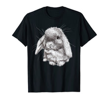 Load image into Gallery viewer, Lop Eared Bunny Rabbit Sketch T-Shirt Mens Womens Childrens
