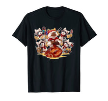 Load image into Gallery viewer, Meowscular cat Chef t-shirt
