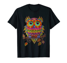 Load image into Gallery viewer, Cute Owl T shirt for women or girl

