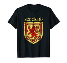 Load image into Gallery viewer, Scottish Rampant Lion T-Shirt Scotland Coat of Arms Shirts
