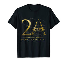 Load image into Gallery viewer, 2A Protect The Second Amendment Veteran Day T-Shirt Military
