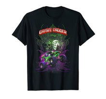 Load image into Gallery viewer, Grave Green Digger T-shirt Monster Truck Shirt Tee for men
