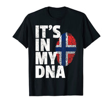 Load image into Gallery viewer, IT'S IN MY DNA Norwegian Norway Flag Pride Men Women Gift T-Shirt
