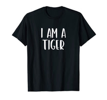 Load image into Gallery viewer, I Am A Tiger Costume Halloween I'm Lazy Easy Last Minute T-Shirt
