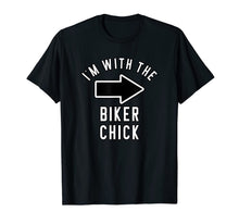 Load image into Gallery viewer, Couples Halloween Costume Shirts I'm With The Biker Chick T-Shirt
