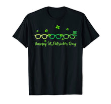 Load image into Gallery viewer, Happy St Patrick's Day Leprechaun Optometrist Funny Glasses T-Shirt-577696

