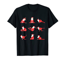 Load image into Gallery viewer, Funny Santa Claus Meditation Yoga Lover Christmas Gift  T-Shirt
