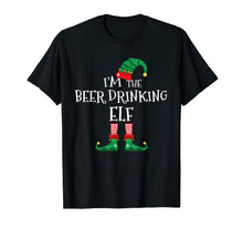 Load image into Gallery viewer, I'm The Beer-Drinking-Elf Matching-Family Christmas T-Shirt
