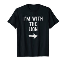 Load image into Gallery viewer, I'm With The Lion Costume Halloween Matching Couple T-Shirt
