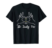Load image into Gallery viewer, The Lucky Few Love Hand Heart Down Syndrome Awareness T-Shirt-607672
