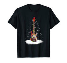 Load image into Gallery viewer, Christmas Guitar Funny Guitarist Christmas Gifts T-Shirt-813603
