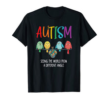 Load image into Gallery viewer, Autism Awareness Cute Owl Color Puzzles autism T-Shirt kids T-Shirt-247605
