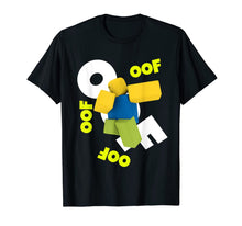Load image into Gallery viewer, OOF Dancing Dabbing Noob Gifts For Gamers T-Shirt-136875
