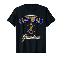 Load image into Gallery viewer, Coast Guard Grandson T-Shirt-3203706
