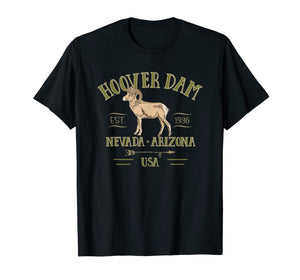 HOOVER DAM BIGHORN SHEEP Nevada Arizona souvenir gift T-Shirt-4147385