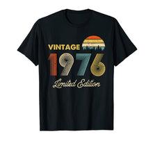 Load image into Gallery viewer, Vintage 1976 Made in 1976 43rd birthday 43 years old Gift T-Shirt
