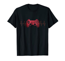 Load image into Gallery viewer, Gamer Heartbeat Video Games Gaming Gift Boys Teens T-Shirt-446098
